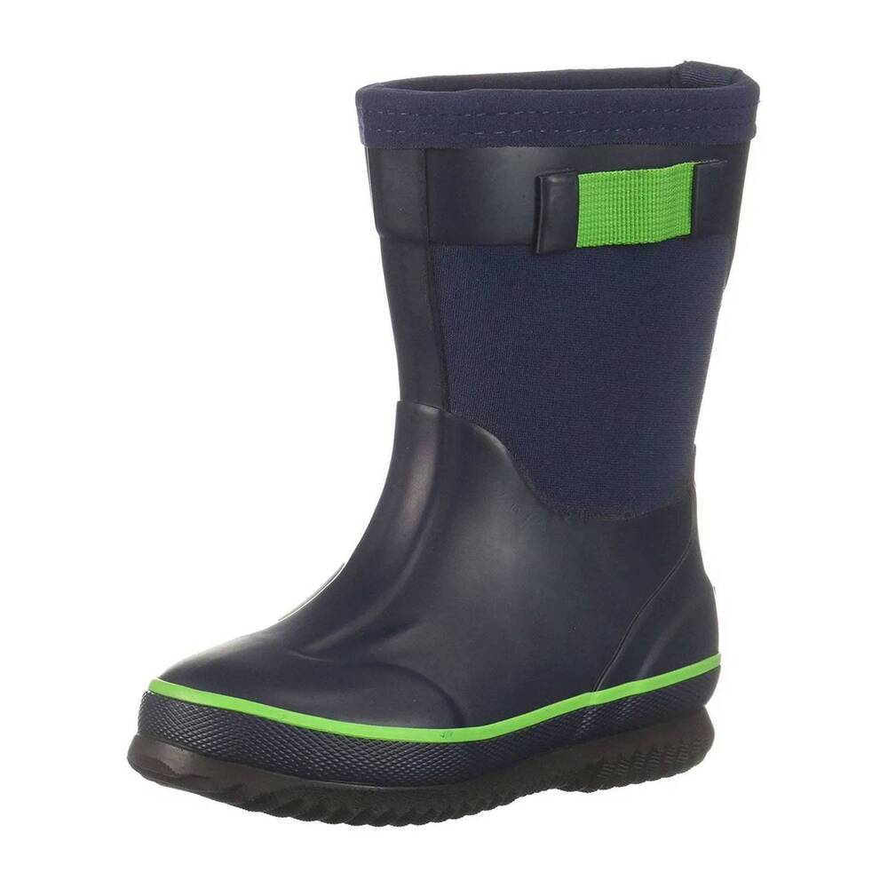 NEW NORTHSIDE girl's neo rain boots in navy